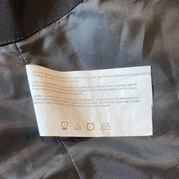 🍀Nautica Black Hooded Bib Raincoat - Picture 5 of 5